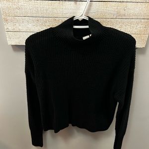 Simons Cropped Turtleneck Sweater
